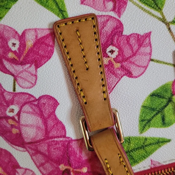 Dooney & Bourke Bougainvillea Zip Top Shopper Tote - Picture 8 of 16